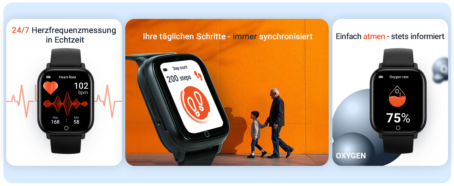 Дитячий розумний годинник PAJ Finder 4G - GPS трекер, SOS, камера, зв'язок, реальна локація, водостійкий, чорний