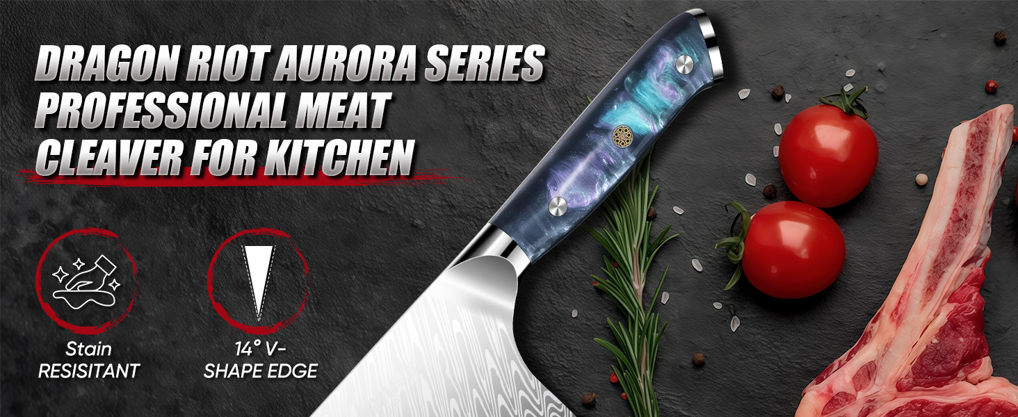 Набір кухонних ножів Dragon Riot з ергономічними дерев'яними ручками (Японія) - кухонний ніж, сантку, універсальний ніж