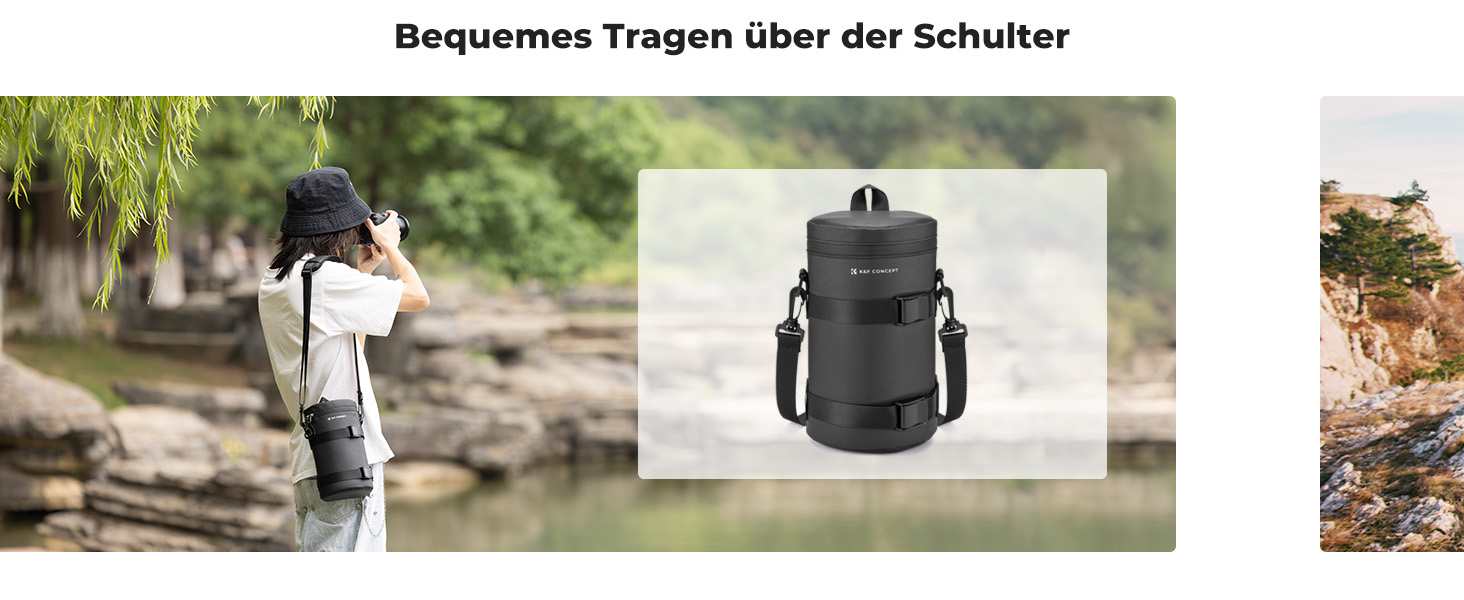 Чохол для об'єктива K&F Concept, водонепроникний, XL, для DSLR/SLR