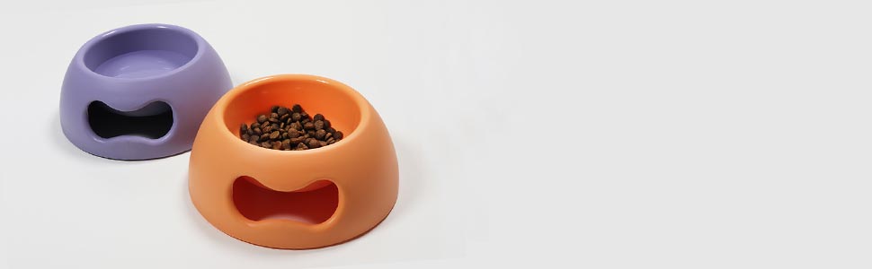 Миска для собак UNITED PETS Pappy, екологічна, Made in Italy, 1100 мл, чорна, для середніх собак