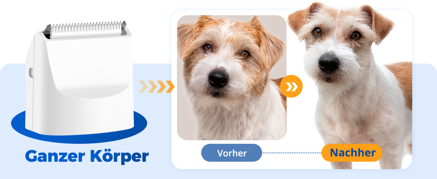 Schermaschine для собак та котів oneisall 4-в-1: стрижка, триммінг, шліфування кігтів. Безшумна, акумуляторна модель з 4 насадками для тіла, лап, очей та вух.