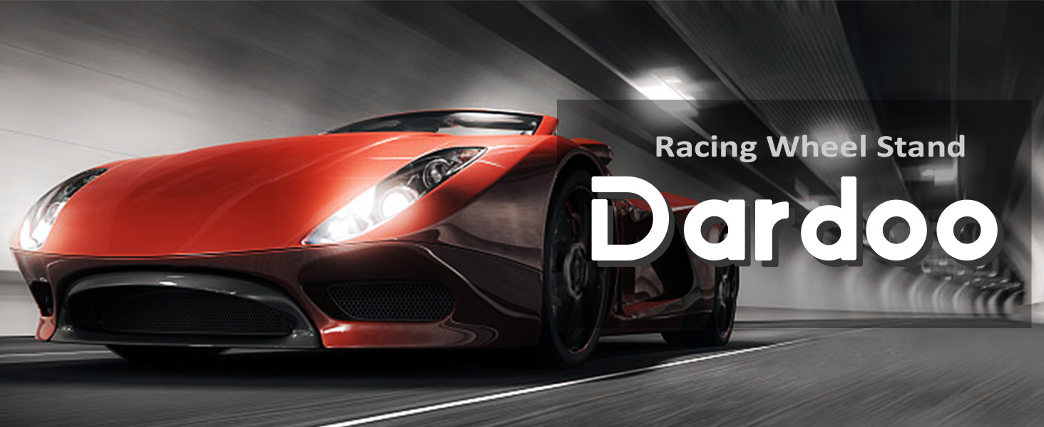 Ігровий кокпіт-симулятор Dardoo Racing з сидінням для керма Logitech G29 G923, Thrustmaster T300RS, Fanatec (PS4, PC)