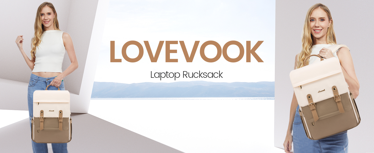 LOVEVOOK Рюкзак жіночий, для ноутбука 15.6