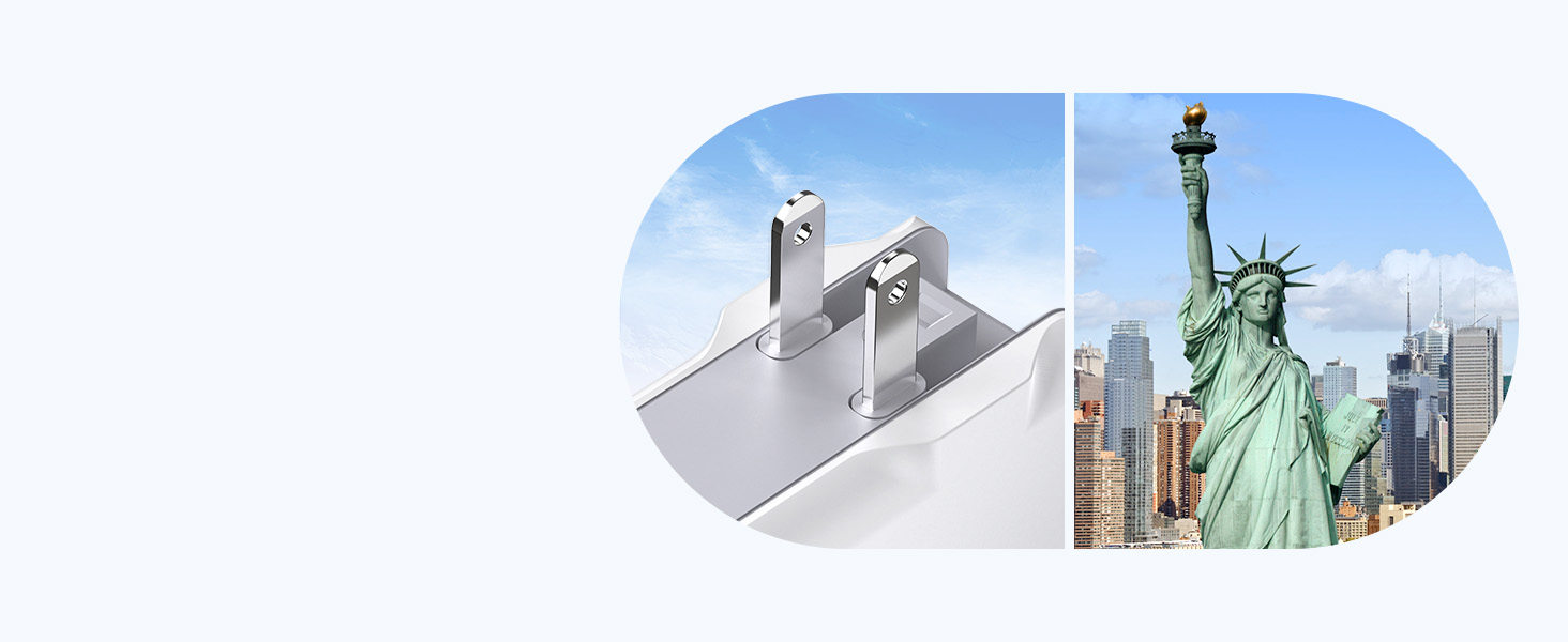 Універсальний адаптер LENCENT з USB-зарядкою 4 в 1, 22W (EU/US/UK/AU) для мобільних пристроїв