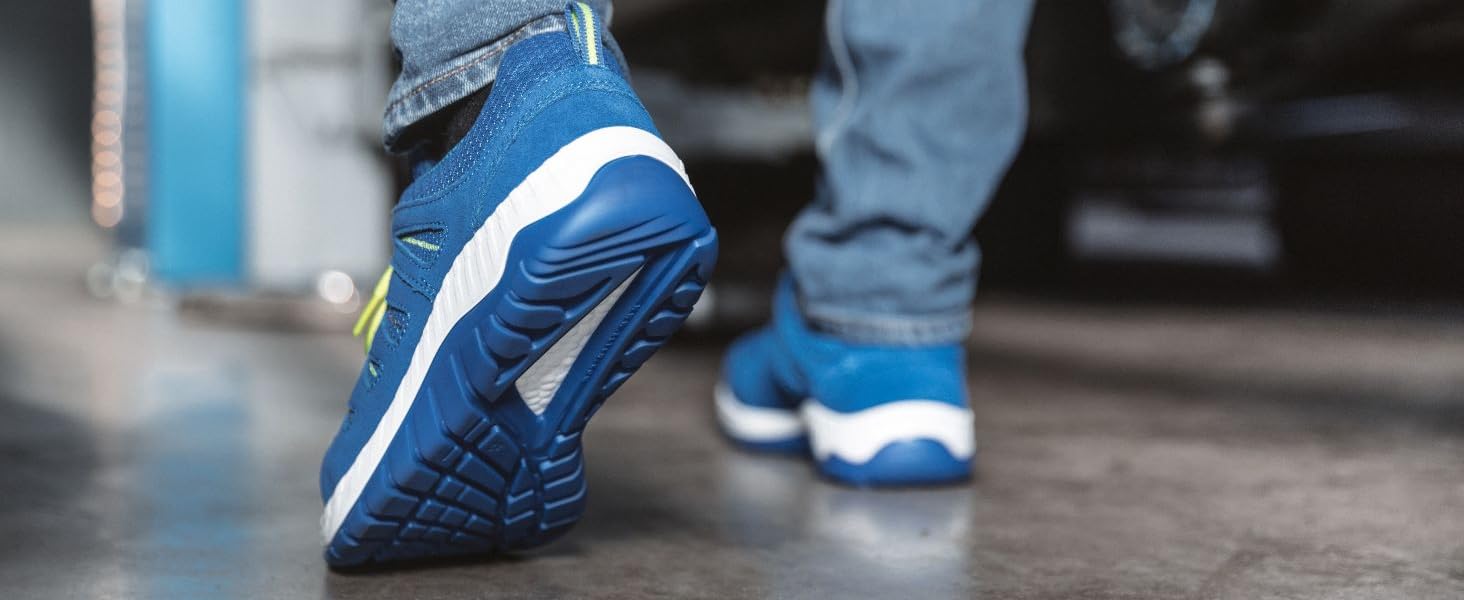 Робочі черевики ELTEN Maddox Black-red Low ESD S3S, чорно-червоні, текстиль, сталевий капок, легкі, спортивні, 46 EU (для жінок та чоловіків)