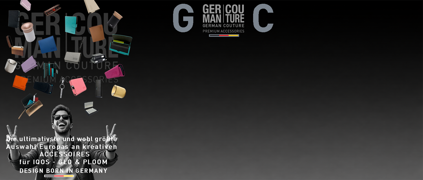 Попільничка для IQOS ILUMA PRIME, TEREA, Heets, Glo Hyper Pro Air, Ploom X evo – German Couture Keramik, чорна