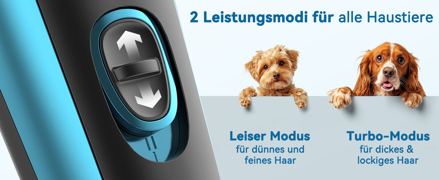 Професійна машинка для стрижки собак та котів Oneisall 2-в-1 з тримером для лап, для довгошерстих та сплутаних порід, потужна машинка для грумінгу