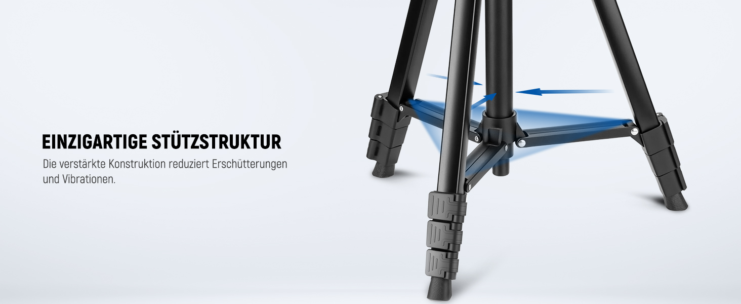 NEEWER Штатив для відеозйомки з пливним упором 72', сумісний з DJI RS Gimbal, для DSLR та відеокамер, максимальне навантаження 8кг
