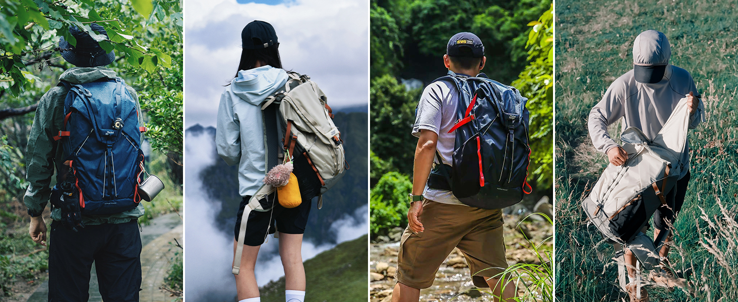 Сумка-рюкзак для камери VSGO Pocket Ranger Outdoor, захисний фоторюкзак для дзеркальних та бездзеркальних камер (25-33Л), Off White