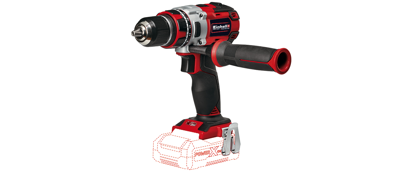 Акумуляторний повітродув Einhell TE-CB 18/180 Li-Solo Power X-Change, до 180 км/год, 2 швидкості, без акумулятора, для прибирання та майстерні