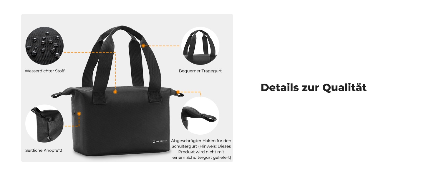 Сумка для камери K&F Concept: водонепроникна сумка-рюкзак для DSLR/зеркальної камери з 2 відділеннями