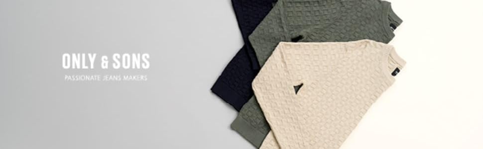 Чоловічий худі Only & Sons ONSCERES Sweatshirt, чорний, розмір L