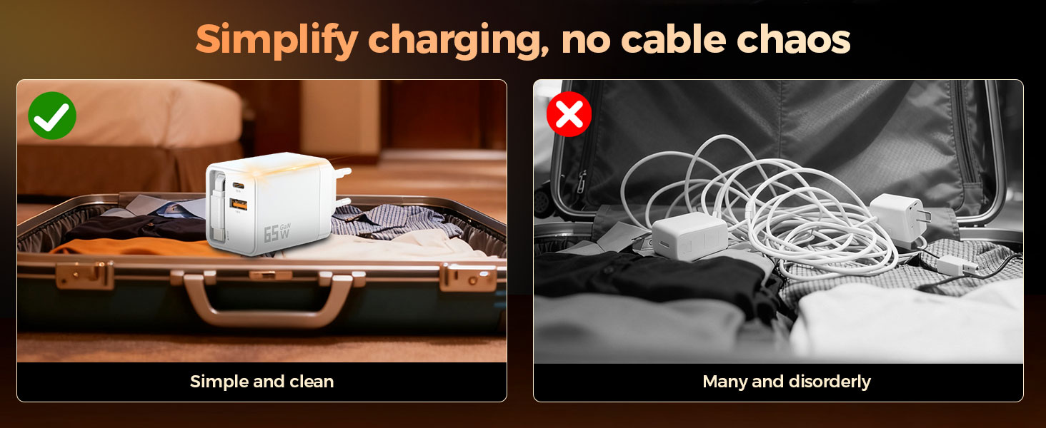 Зарядний пристрій GaN III 10-в-1 USB-C PD 140W/100W QC20W для ноутбука, MacBook, iPad, iPhone, Samsung Galaxy – білий