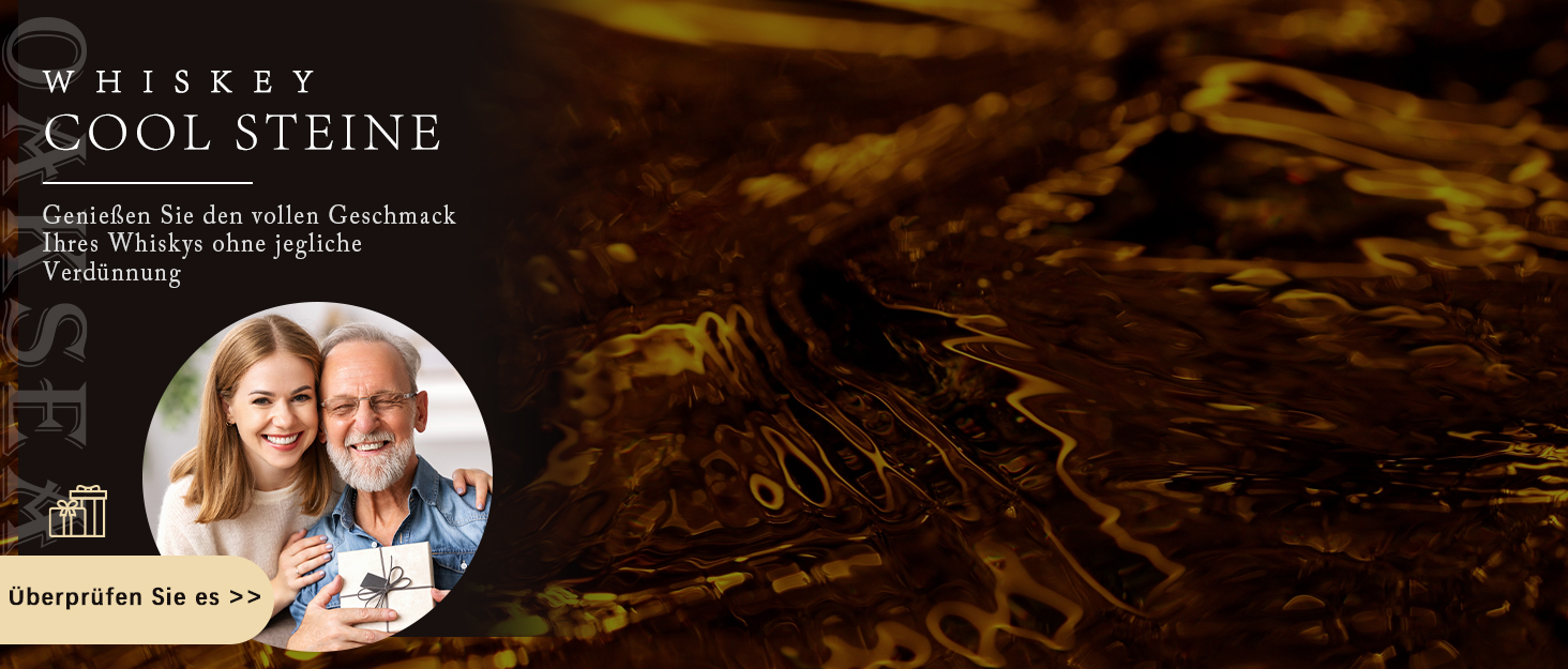 Набір віскі з 2 склянками та 6 камінцями для віскі, подарунок для чоловіків, камінці багаторазового використання, брендовий подарунок