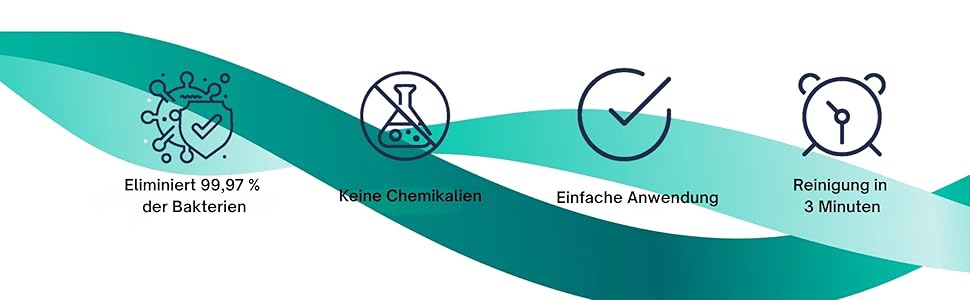 Ультразвуковий очищувач для елайнерів, ретейнерів та протезів з таблетками Boostab - портативний бездротовий пристрій для Invisalign, капп, захисних кап та зубних апаратів (чорний)