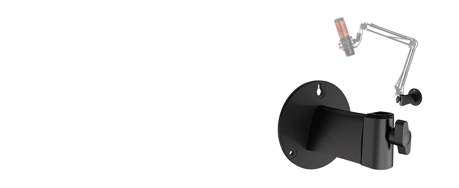 Тримач для мікрофону YOUSHARES Premium NBA6 - сумісний з Shure SM7B, Rode PodMic, Blue Yeti та ін.