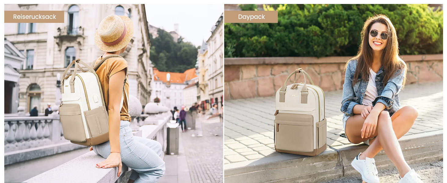 LOVEVOOK Рюкзак для жінок, 15.6