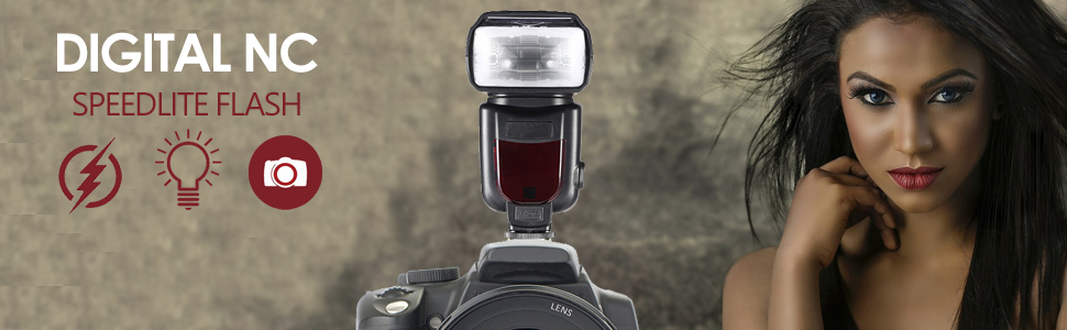 Спалахувач Speedlite з LCD-дисплеєм, сумісний з Canon EOS R7