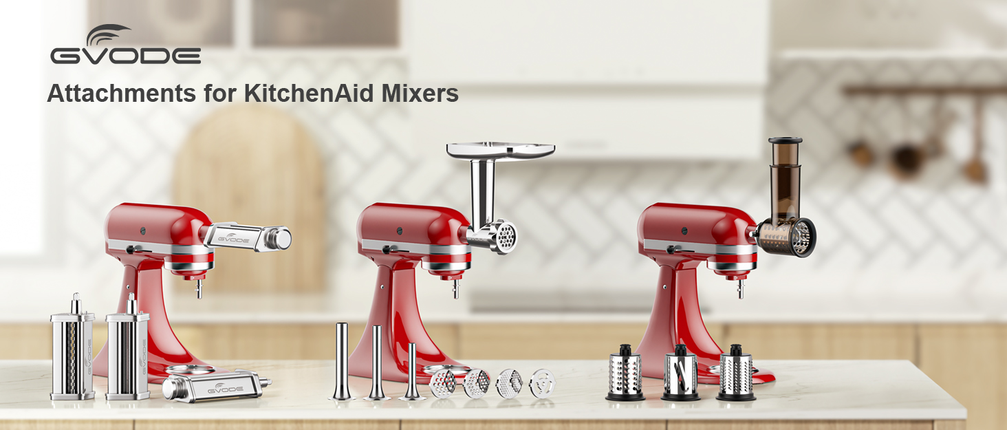 Миска з нержавіючої сталі GVODE для KitchenAid 4,5-5 л – аксесуар для міксера, металева чаша для кухонної машини
