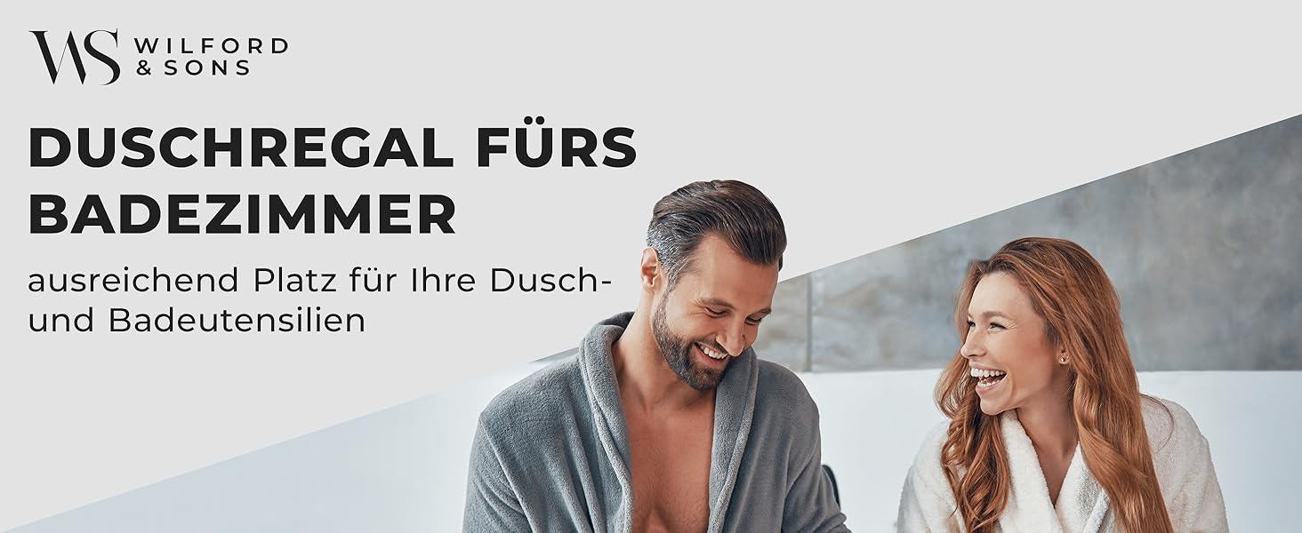 Настінна поличка для душу без свердління - чорна | Дзеркальна поличка для ванної кімнати з нержавіючої сталі | Органайзер для душу, шампуню та аксесуарів