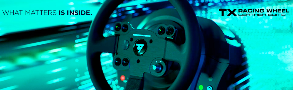 Рульове колесо Thrustmaster TX Leather Edition - Форс-фідбек для Xbox Series X|S / Xbox One / PC