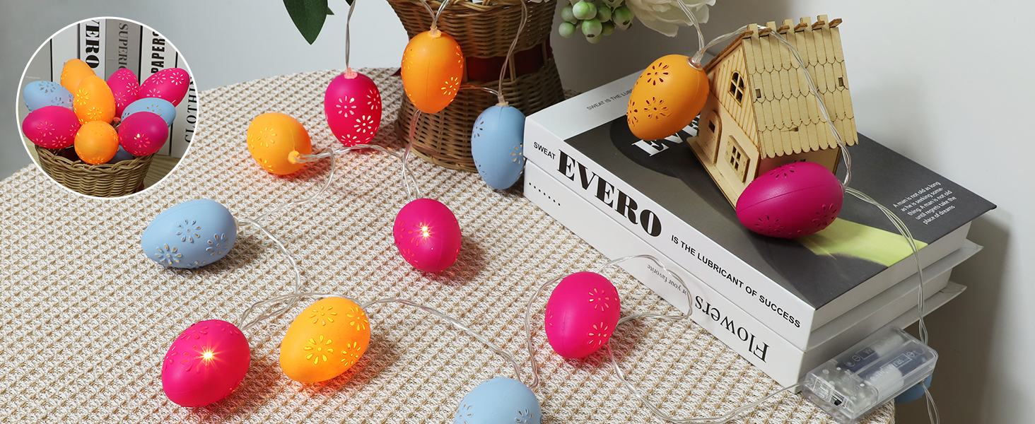 Ланцюжок прикрас з LED-кулями, 23м, 200 LED, для дому та вулиці, 8 режимів, функція пам'яті, з вилкою, для святкування (тепле світло)