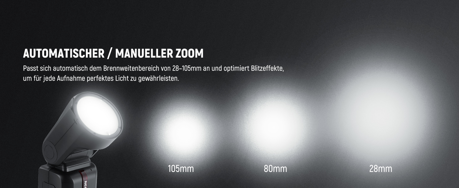 NEEWER Z2-N Flash - Світловий спалах Speedlite для Nikon, 76W, TTL/M, HSS 1/8000s, 2600mAh