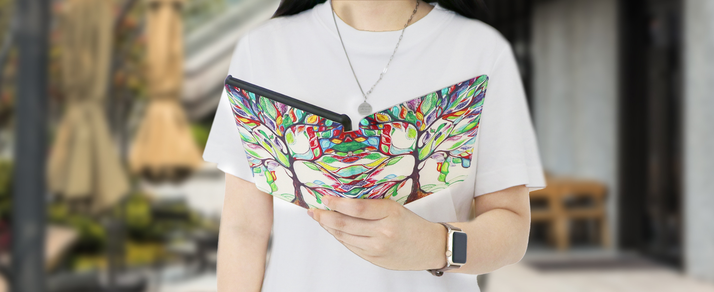 Чохол для Kindle Paperwhite 11 (M2L3EK/M2L4EK) з авто-вимкненням, Mandala, Kunstleder