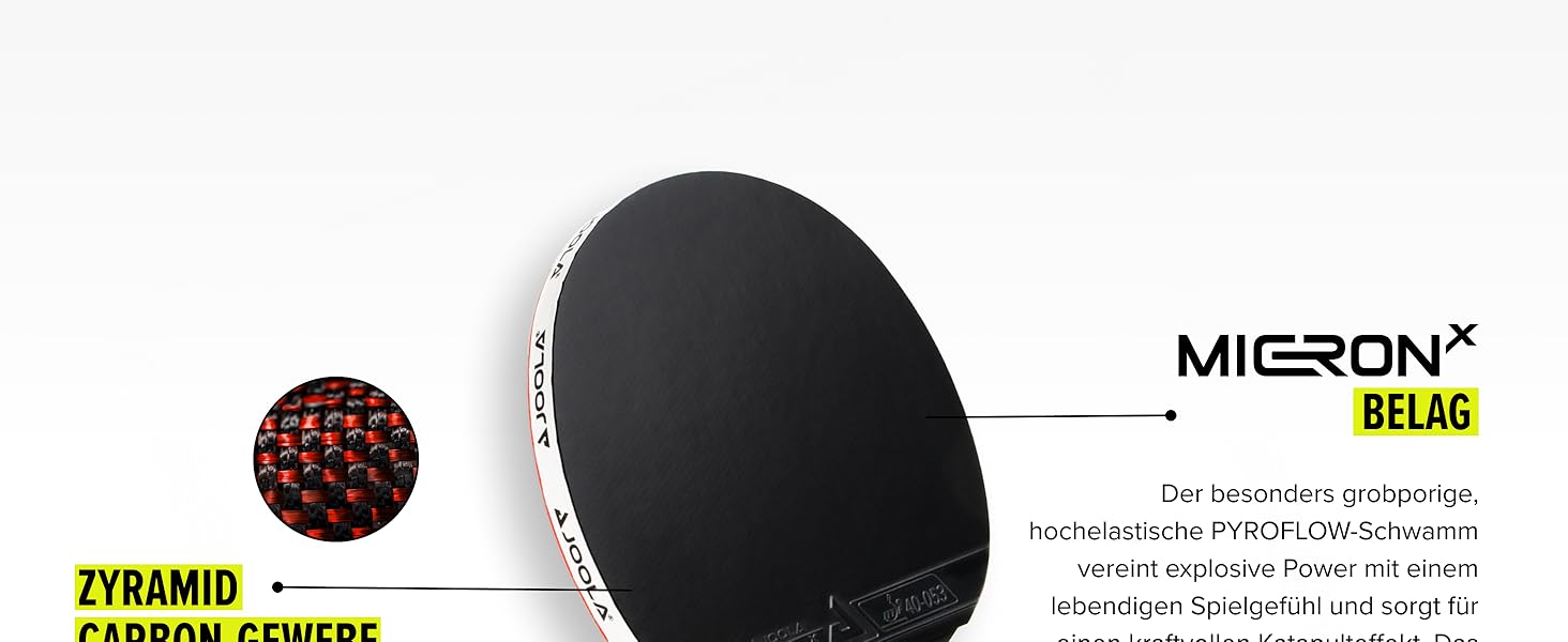 Стіл тенісний Joola Infinity Z – професійний ракетковий набір з покриттям Micron X та магнітною коробкою