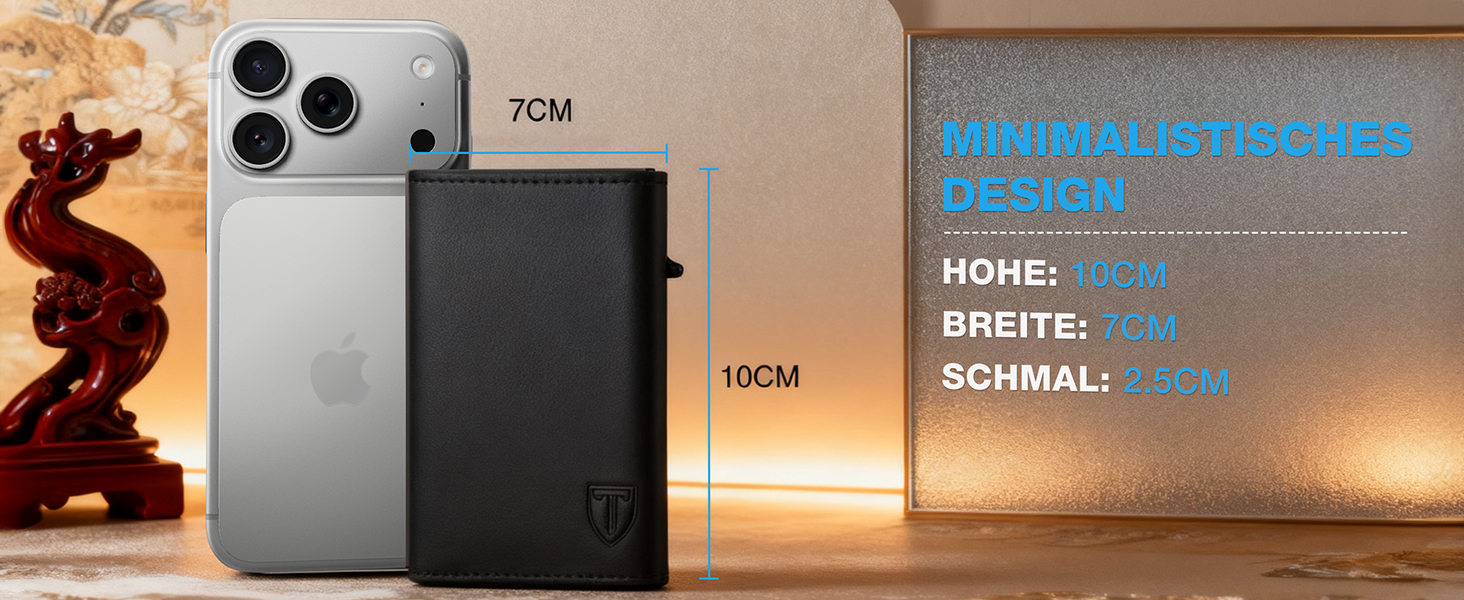 TENBST Smart Wallet 3.0: Шкіряний гаманець для чоловіків з магнітною застібкою | RFID-захист | Slim-модель | Гаманець-картхолдер