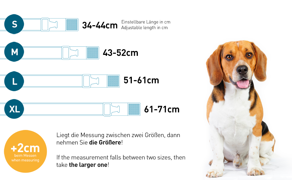 Нашийник для собак PetTec з неопрену та нейлону з ручкою, м'який, регульований, водонепроникний, для малих та великих собак, комплект з повідком, розмір L (51-61 см), чорний