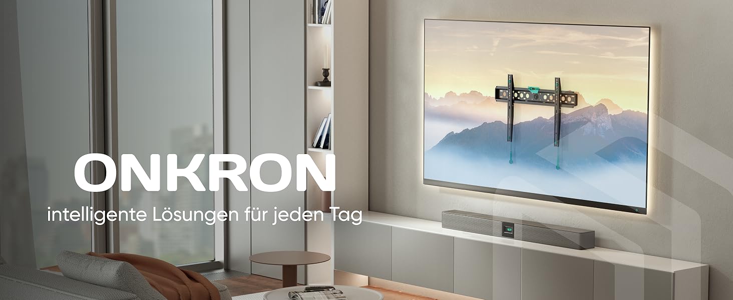 Кронштейн настінний для телевізора ONKRON FM6-B 43-85