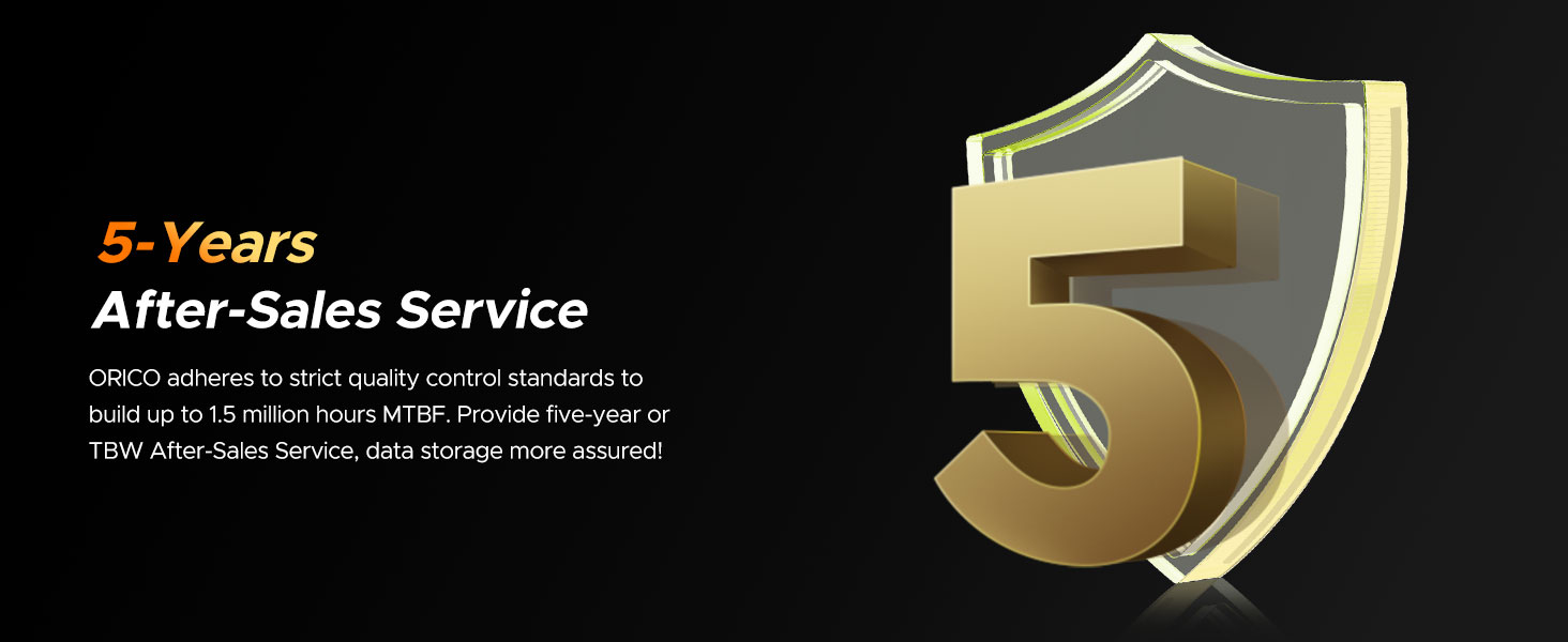 ORICO NVMe SSD 1TB PCIe 4.0 M.2 2280 Внутрішній SSD з радіатором для ПК та ноутбуків (7000 MB/s чтение, 6500 MB/s запись)