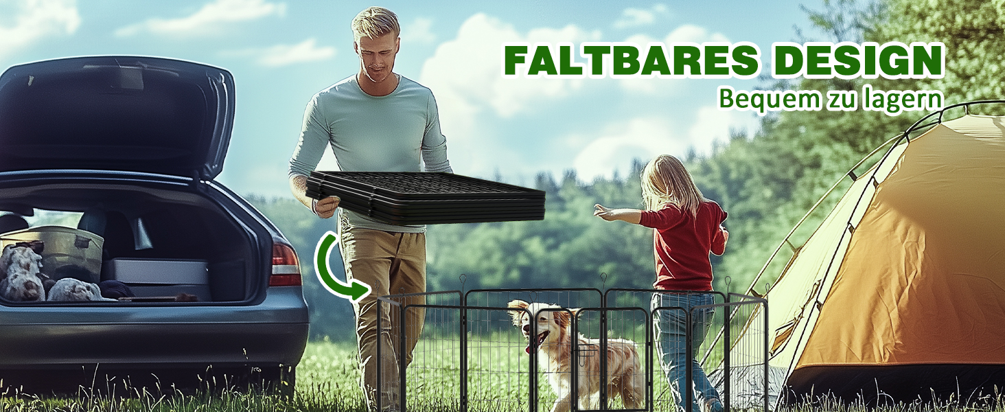 Клітка-манеж для цуценят PawHut 8-секційний, 80x100 см, для собак, котів, цуценят, для дому та вулиці