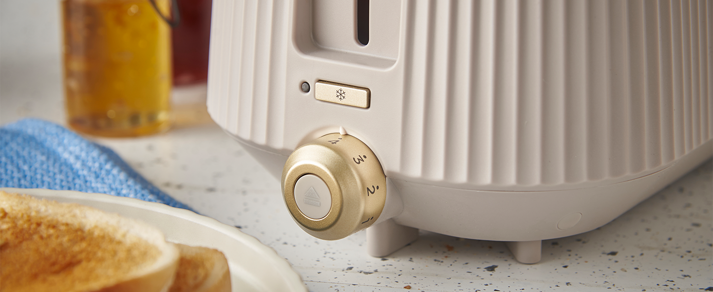 Тостер Russell Hobbs Brontë Stone з 6 рівнями підсмажування, підігрівом та функцією підйому