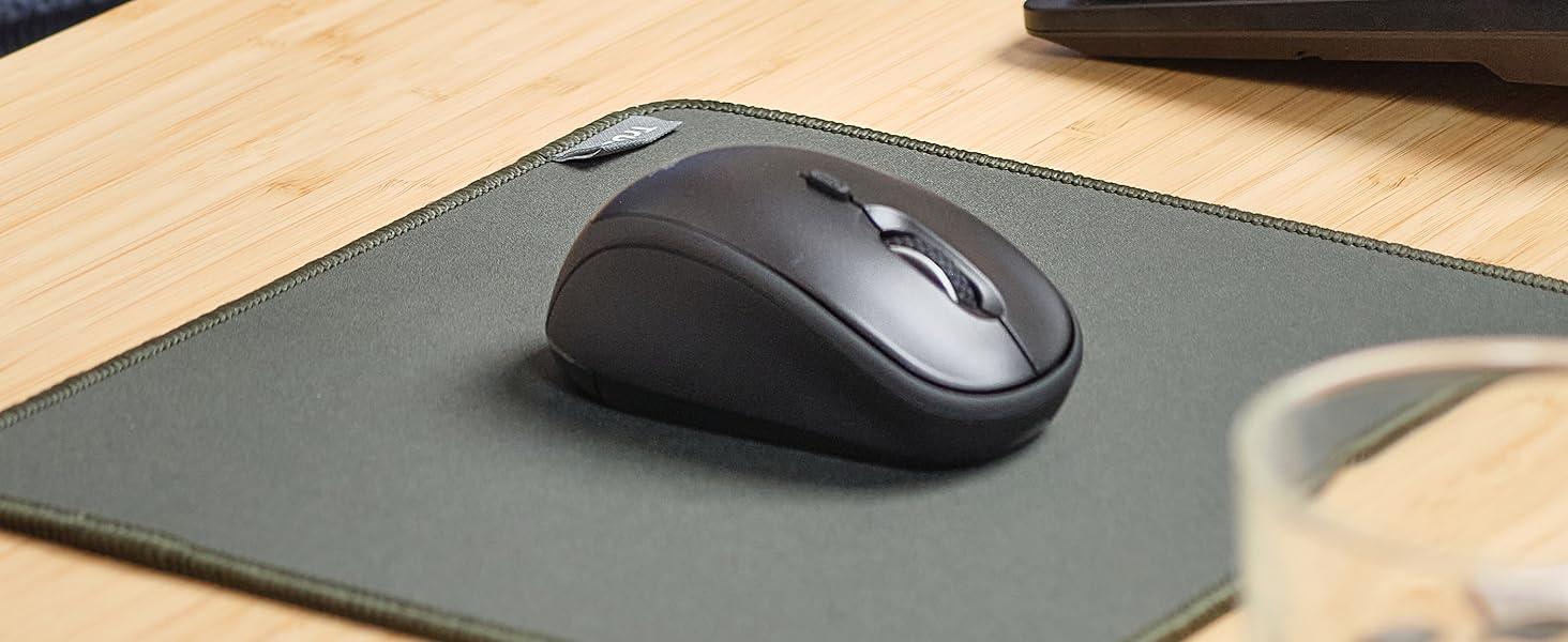 Бездротовий комплект клавіатури та миші Trust Ymo II з QWERTY (німецький), плоскі клавіші, захист від бризок, миша на 800-1600 DPI, USB-приймач, для ПК, комп'ютера, ноутбука, Mac