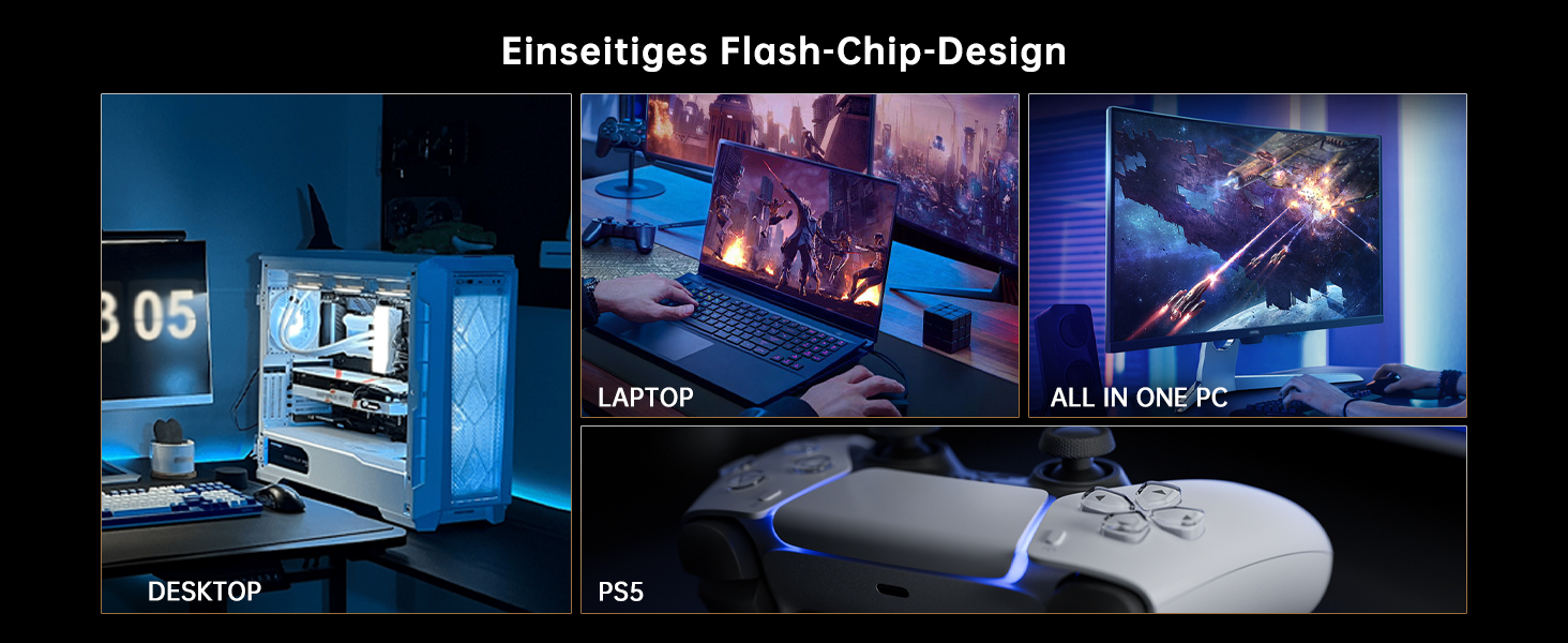 SSD FX991 1TB NVMe PCIe Gen4 – внутрішній SSD для PS5 та ноутбуків