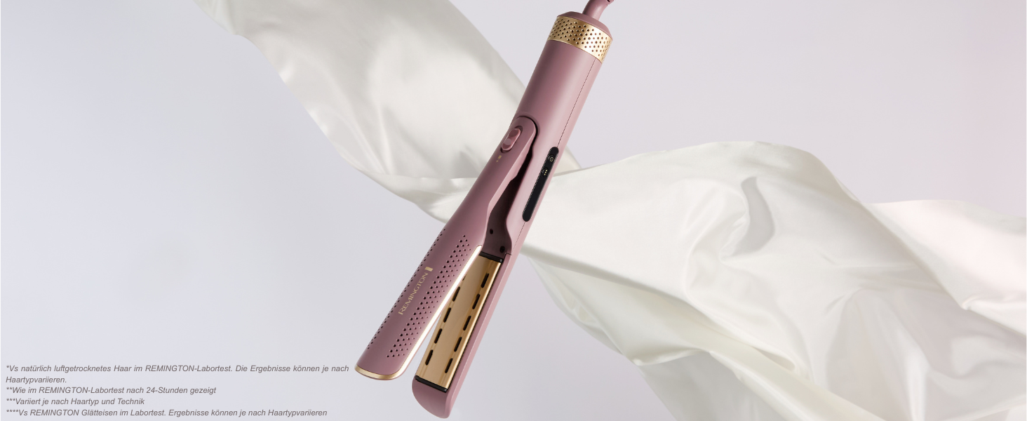Випрямляч для волосся Remington AIRvive S8930 з іонізацією та керамічним покриттям (150-230°C)