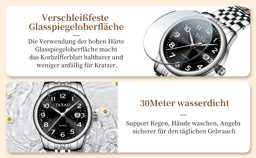 Жіночий годинник з арабськими цифрами, маленьке циферблат, Easy Read, з датою, з нержавіючої сталі, водонепроникний, сріблястий браслет, чорний циферблат (L8863G)