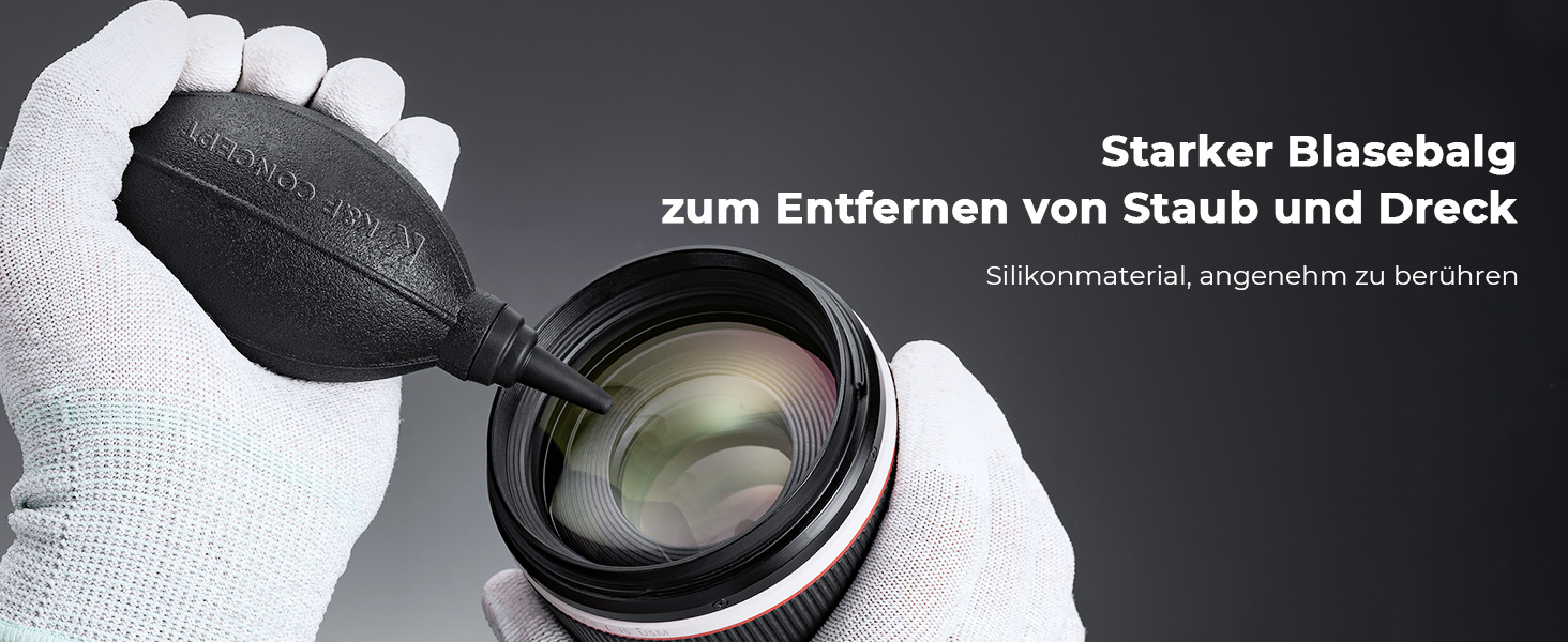 Набір для чищення об'єктивів K&F Concept 6-в-1 (APS)