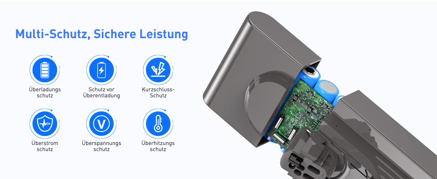 Акумулятор NASTIMA 25,2V 3900mAh Li-ion для пилососів Dyson V11, V15 (970425-01, 970938-01)