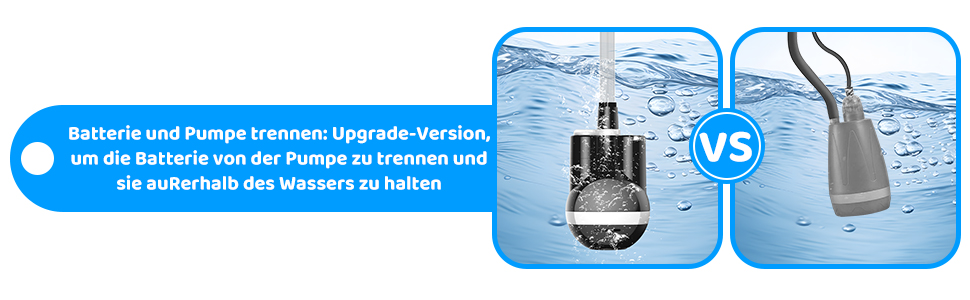 Портативна кемпінгова душ Forever Speed з акумулятором, 2м шланг для кемпінгу, саду, автомийки, пляжу, подорожей