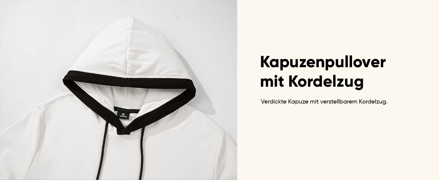 Світшот JMIERR чоловічий з капюшоном, теплий, з кишенею, бавовна, колір зелений