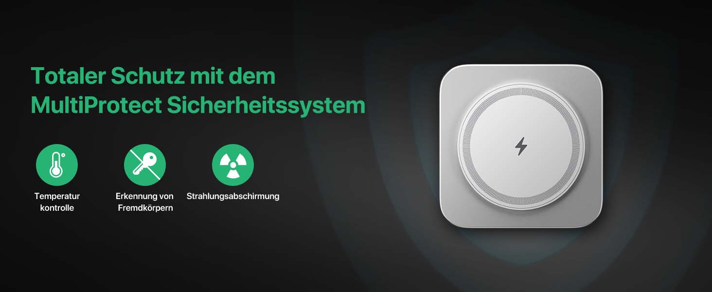 Бездротова зарядка MagSafe для Apple Watch та iPhone, сумісна з iPhone 16/15/14/13/12, iWatch, AirPods Pro 3/2 (срібна)