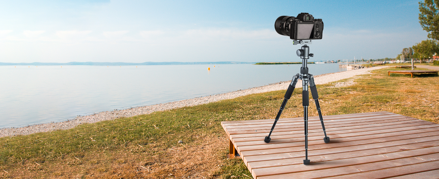 Штатив SIRUI AM-TT50: компактний, легкий, для камери та смартфона, до 10 кг, з кульковою головкою 360°