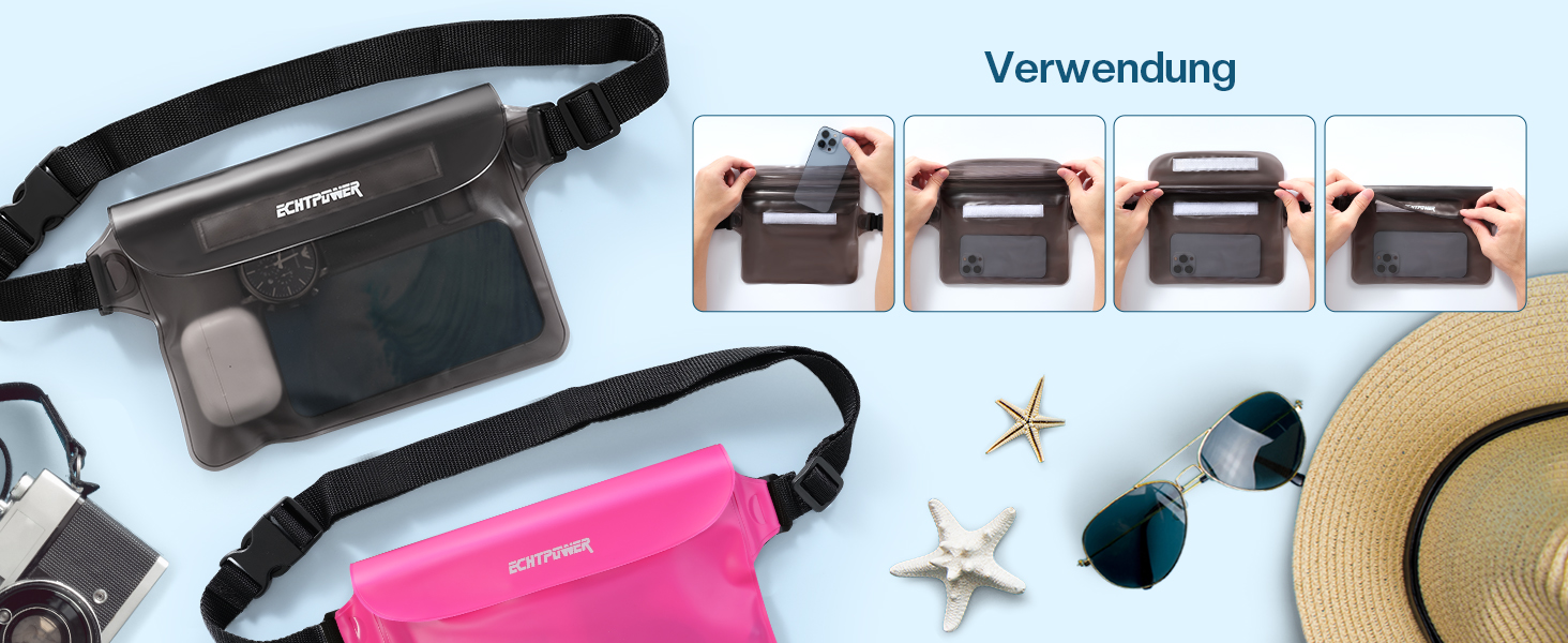 Накидка для шиї ECHTPower WPD-wasserdicht: водонепроникна, унісекс, рожево-чорна