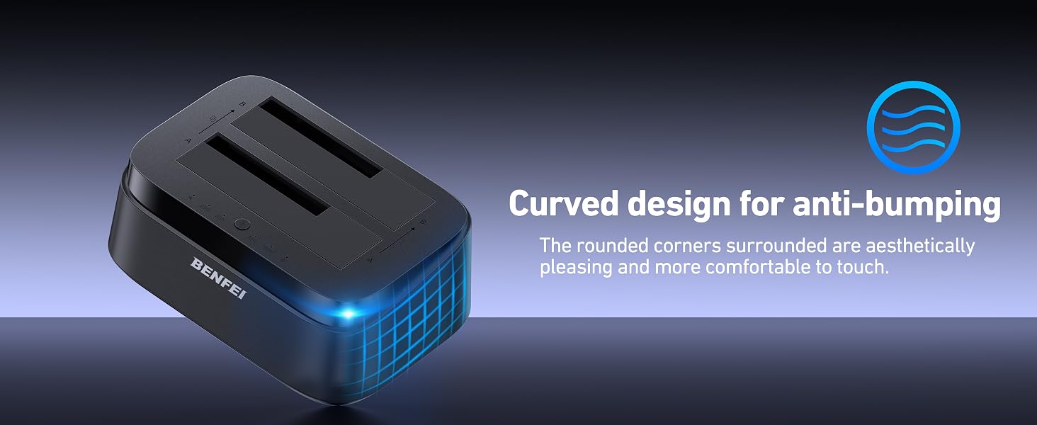 Док-станція BENFEI USB-C для HDD/SSD 2.5