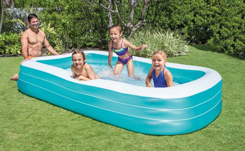 Надувний матрац Intex Ultra Plush Bed Queen, 230V, бежевий, 203 x 152 x 46 см