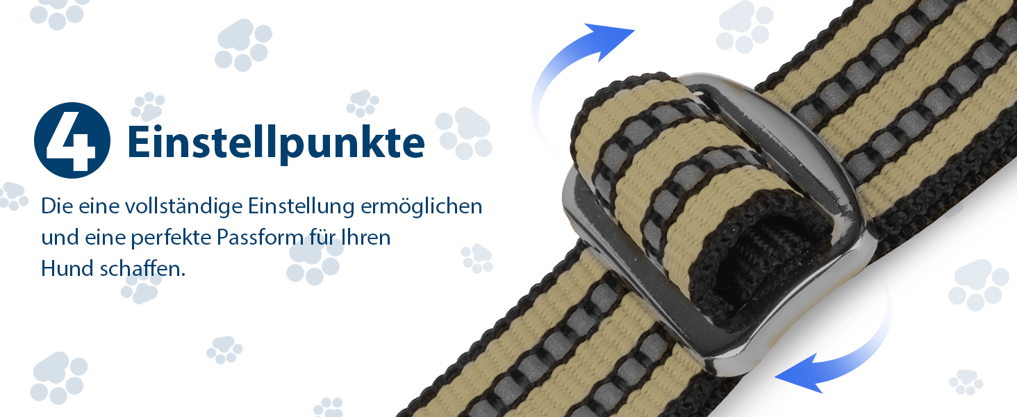 Шлейка для собак середніх порід Funfox, анти-тягу, з ручкою, світловідбиваючі смуги, без коміра, для собак середнього розміру (S, оливковий)