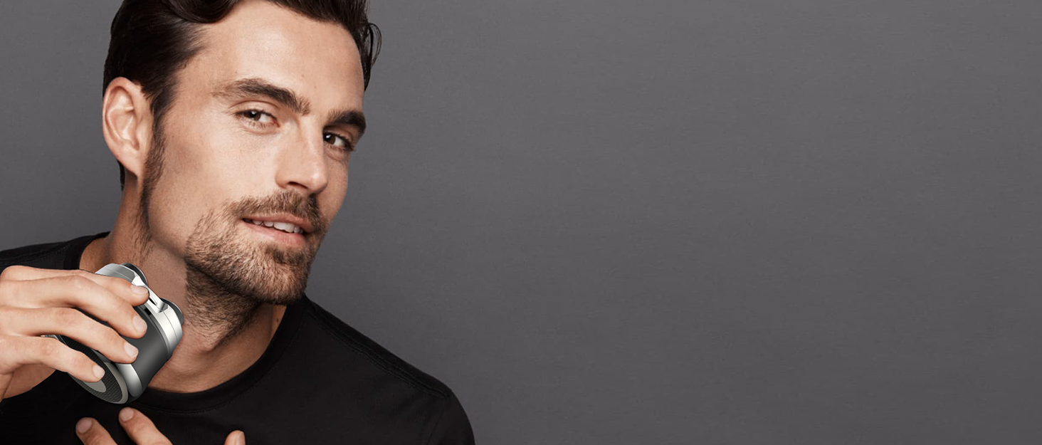 Електричний гоління голови Etrobot Glatzen Rasierer для чоловіків - вологостійкий, 5D, з LED-дисплеєм, MOJO 1 Wireless